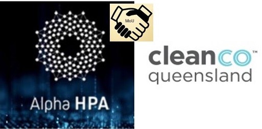 Alpha HPA inks MoU with CleanCo Queensland 