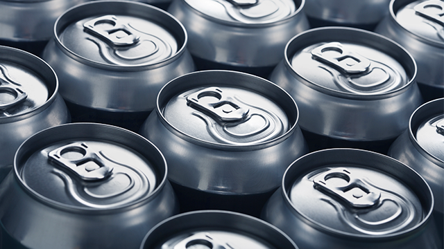 Georgia’s import of aluminium cans