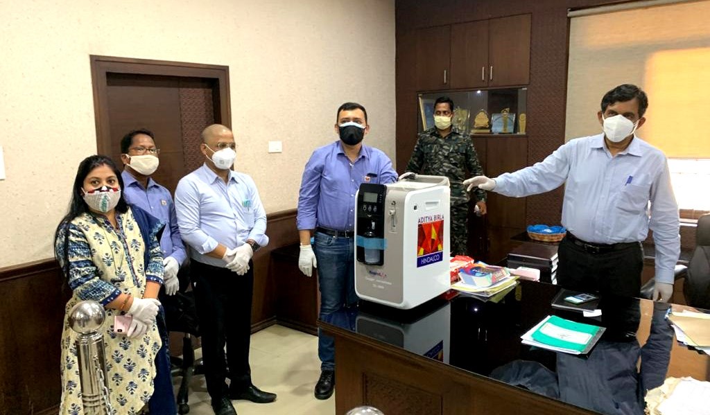 Aditya Aluminium renders support to Jharsuguda district administration in COVID-19 combat