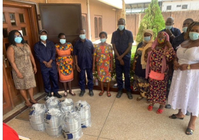 Lion Aluminium in Ghana rewards mothers and wives of long-serving staffs