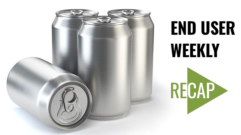 Aluminium End-user Weekly Recap
