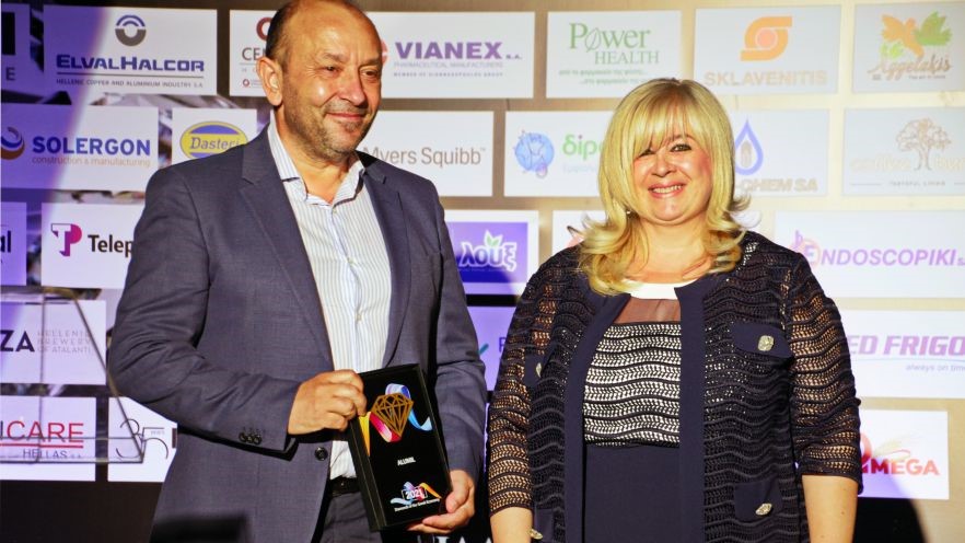 Alumil bags “Diamonds of the Greek Economy 2021” award