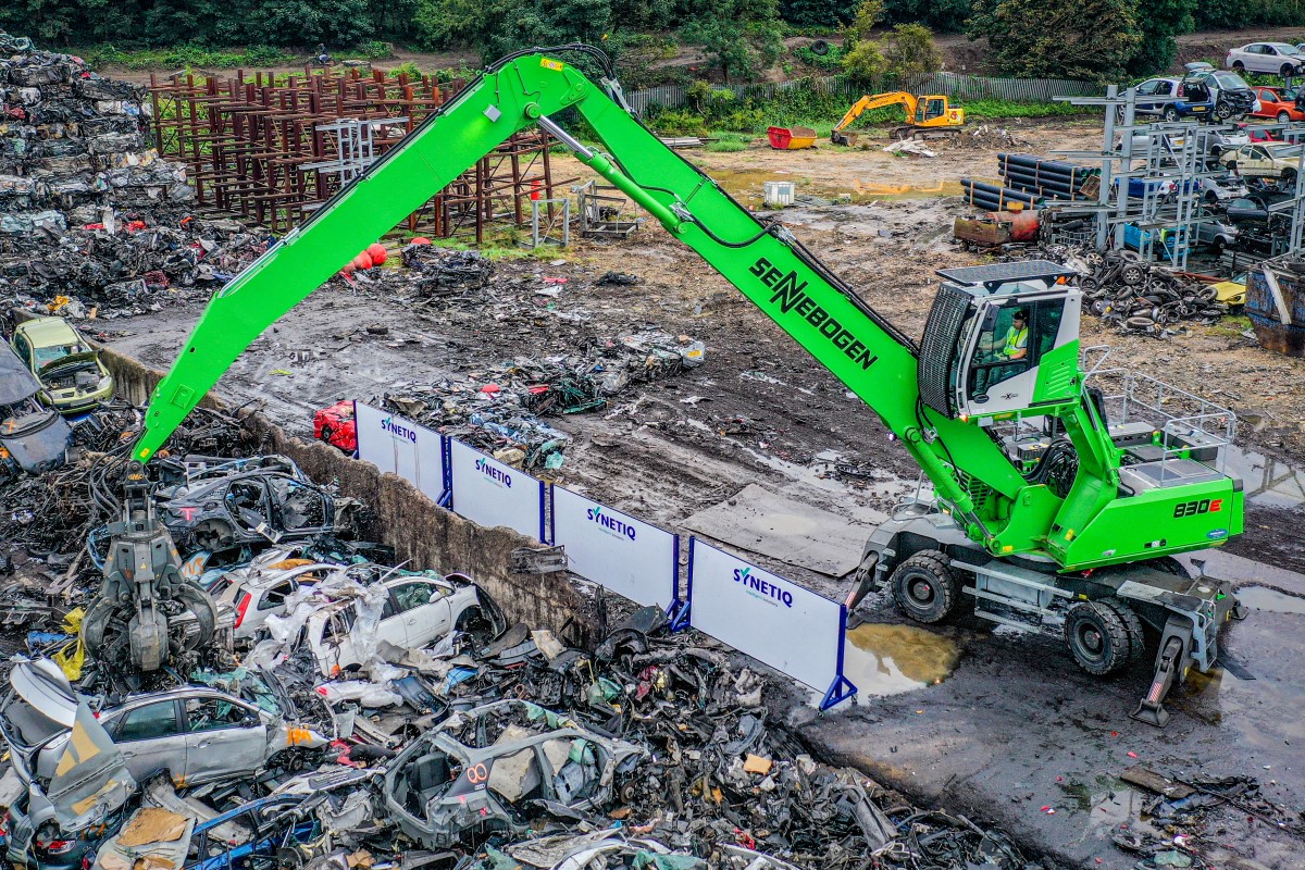 SYNETIQ extracts more than 5200 tonnes of aluminium from recycled vehicles annually