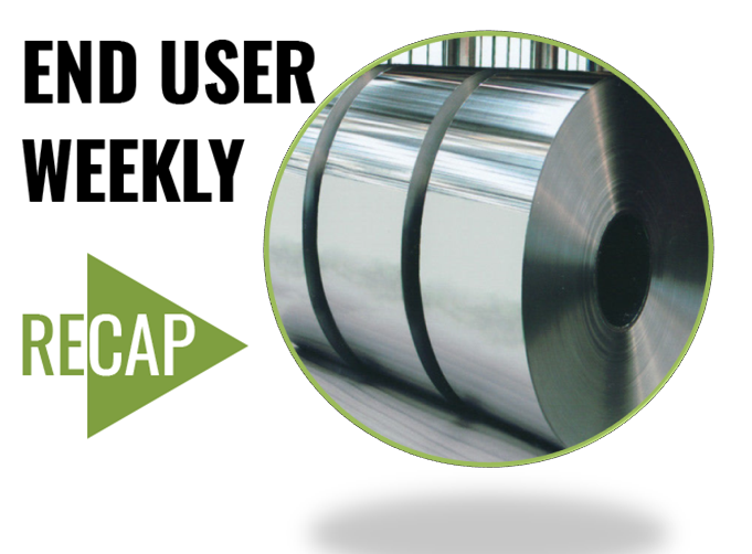 Aluminium End-user Weekly Recap