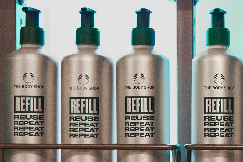 Body Shop Canada adopts aluminium bottles for its newly-launched refill programme