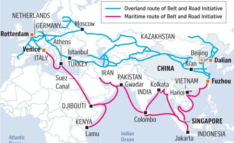 China’s multibillion-dollar trade and investment scheme ‘The Belt and Road Initiative’ in more trouble