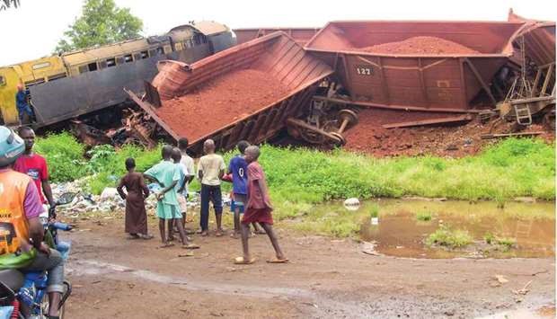Rusal bauxite train collides in Guinea