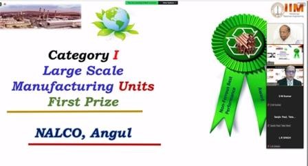 NALCO receives IIM Non-Ferrous Best Performance Award 2020-21