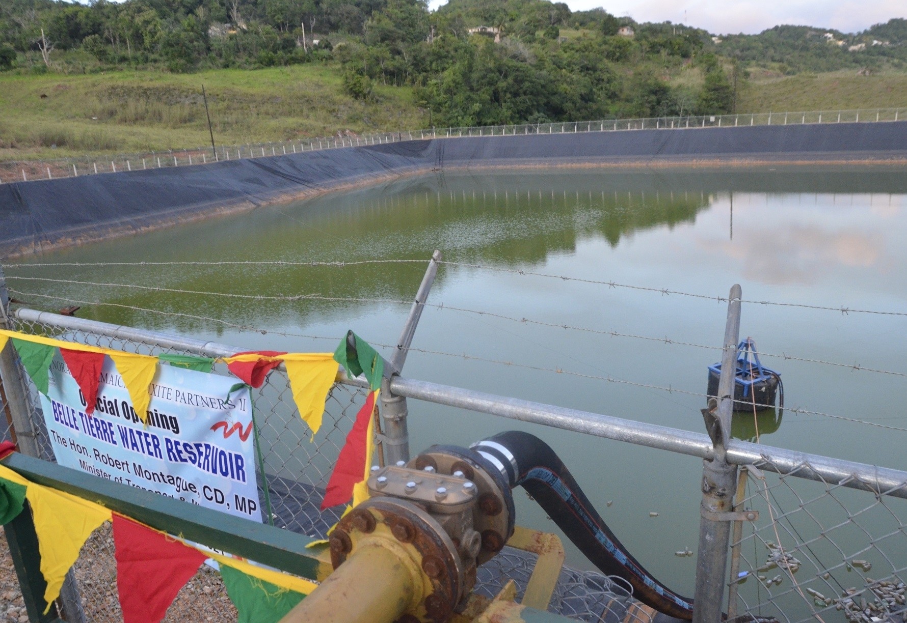 Belle Tierre water reservoir in St. Ann officially commissioned in service