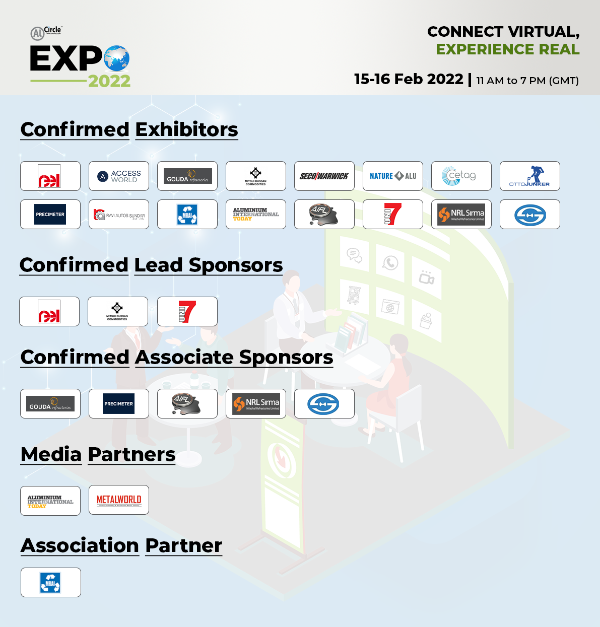 Here goes a list of confirmed exhibitors & sponsors for AlCircle Expo 2022: What are you waiting for?
