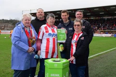 Exeter City Council and Exeter City Football Club secures national recycling award