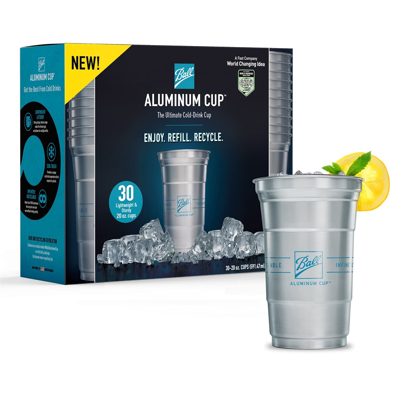 Ball Corporation and Anheuser-Busch partner to bring infinitely recyclable Ball Aluminium Cup™ to guests at Big Game on Feb 13