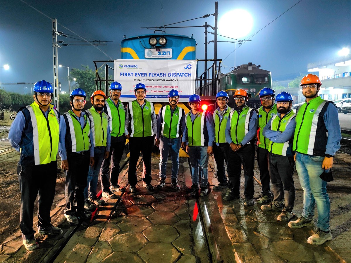 Vedanta Aluminium commence its fly ash supply journey to ACC Cement 
