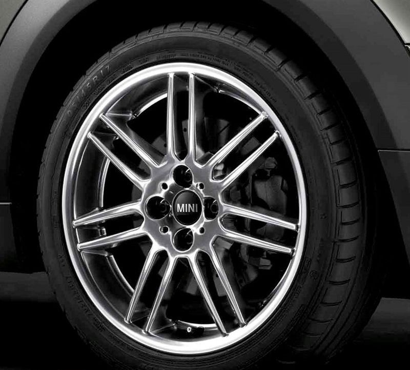 Mini Cooper include aluminium cast wheels made from green energy