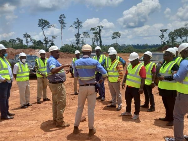 Ghana Bauxite Company’s newly appointed board members paid a working visit to the Awaso 