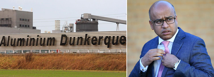 Sanjeev Gupta, formerly owned Dunkirk Aluminium encountered a raid 