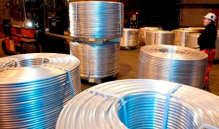 Hindalco raises its aluminium wire rod & billets price by INR10500/t with effect from May 18