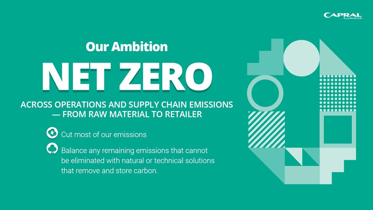 Capral Aluminium pledges to achieve net zero emission by 2050