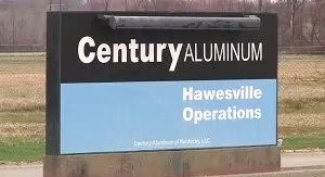 Century Aluminium to idle its Hawesville smelter temporarily due to high energy costs