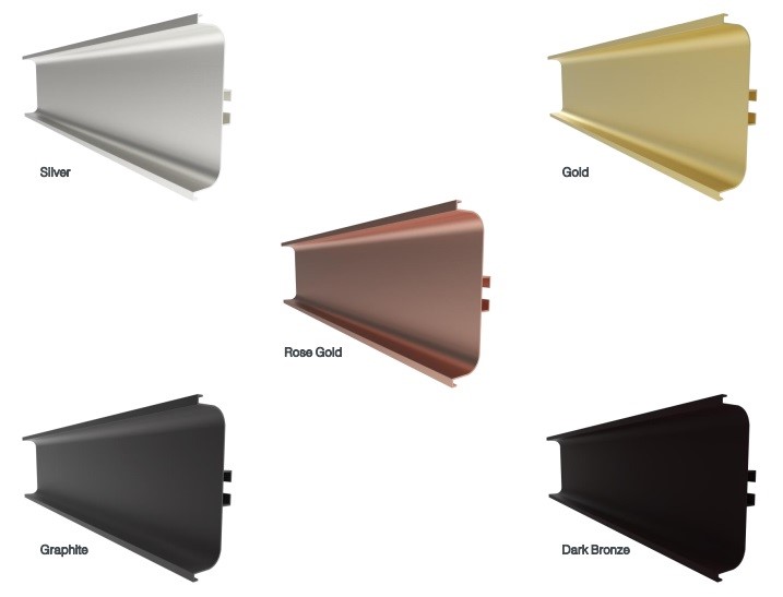 Hafele’s Profin and Prodoor aluminium kitchen profiles include avant-garde features