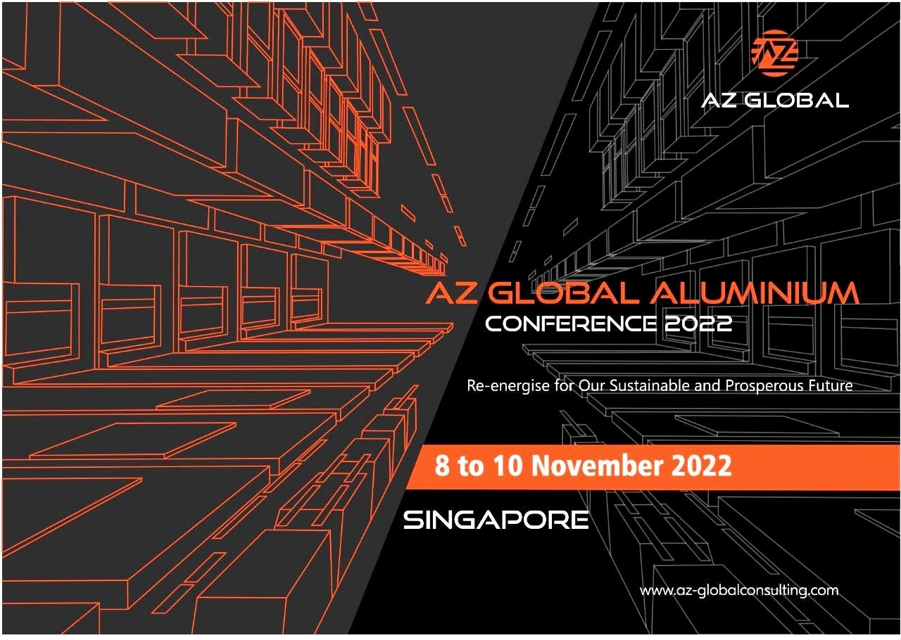 AZ Global 2022 Aluminium Conference to be held in Singapore