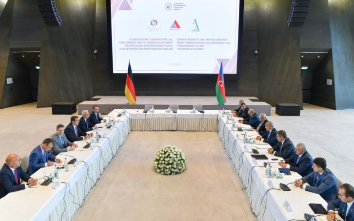 Azerbaijan Industrial Corporation signs deal for aluminium rolled products manufacturing in Ganja with Achenbach Buschhütten