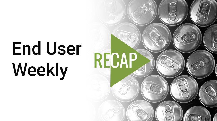 End user weekly recap: International cola giant forecasts strong revenue growth eyeing sustainable demand; Colep Packaging acquires a 40% stake in aerosol manufacturing firm ALM