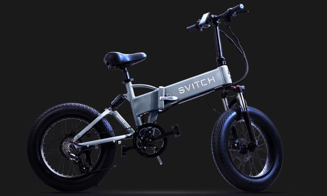 Foldable e-bike from Svitch boasts forged aluminium alloy61s chassis