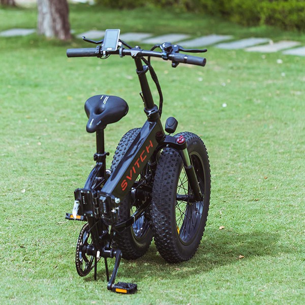 Foldable e-bike from Svitch boasts forged aluminium alloy61s chassis