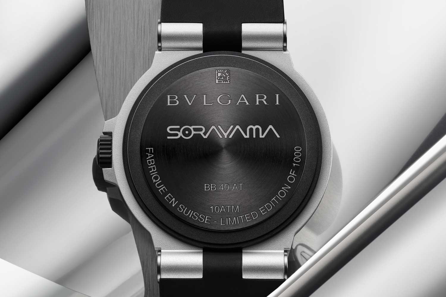 Bulgari’s special edition aluminium watch takes inspiration from famous Japanese illustrator Hajime Sorayama