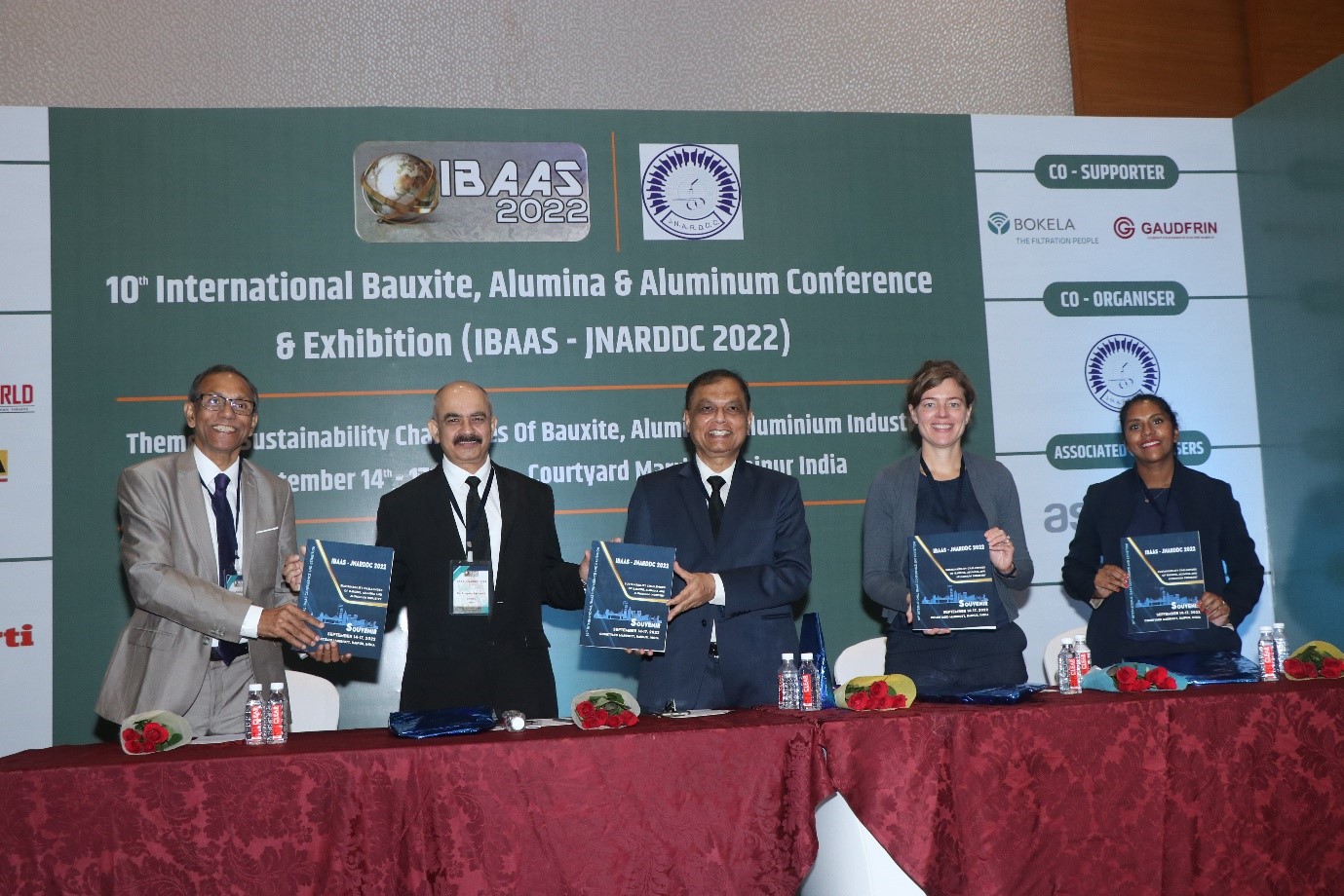 A well organised IBAAS-JNARDDC 2022 Aluminium conference