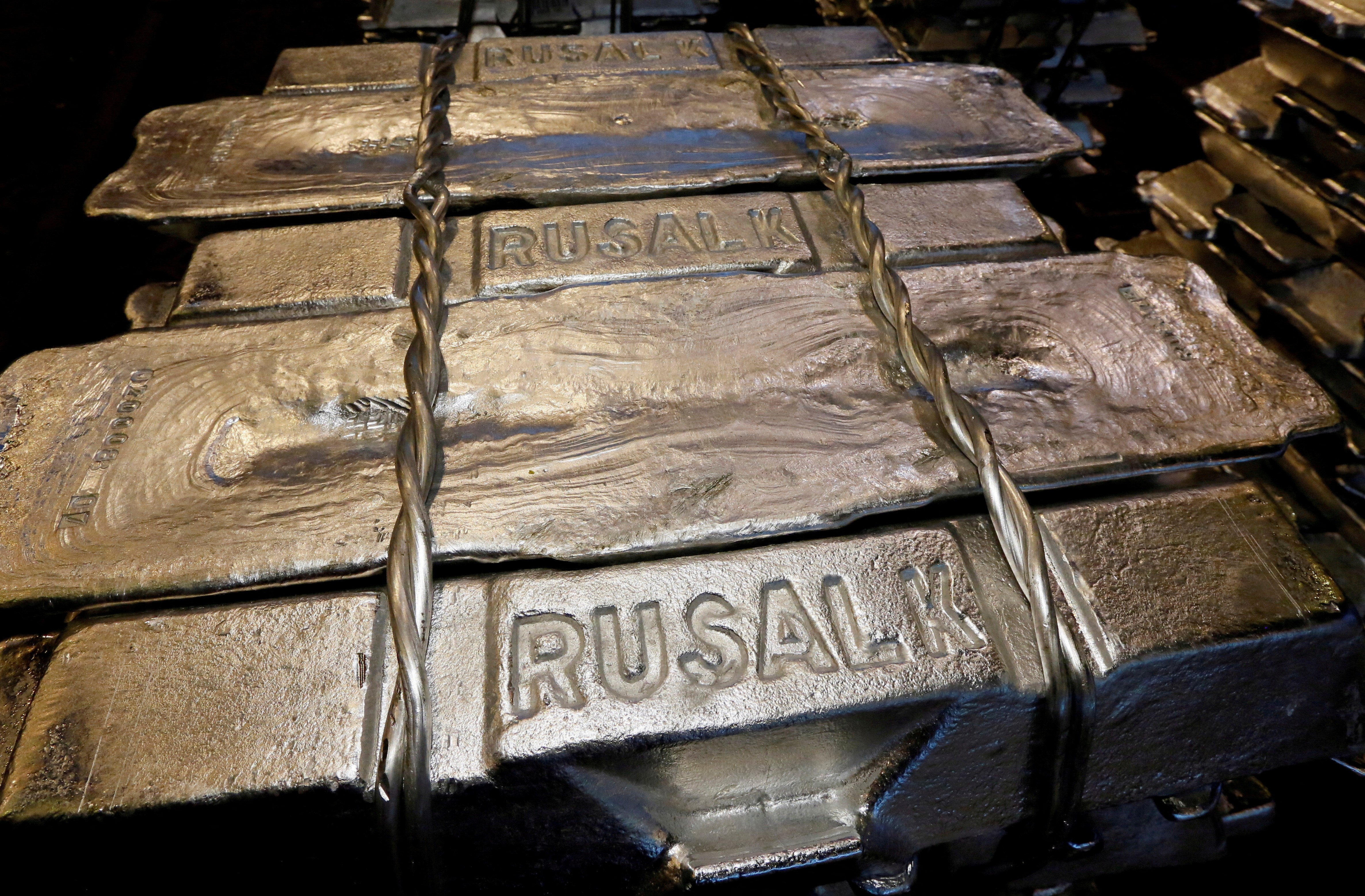 Rusal dominates the bauxite and alumina supply chain in addition to primary aluminium production