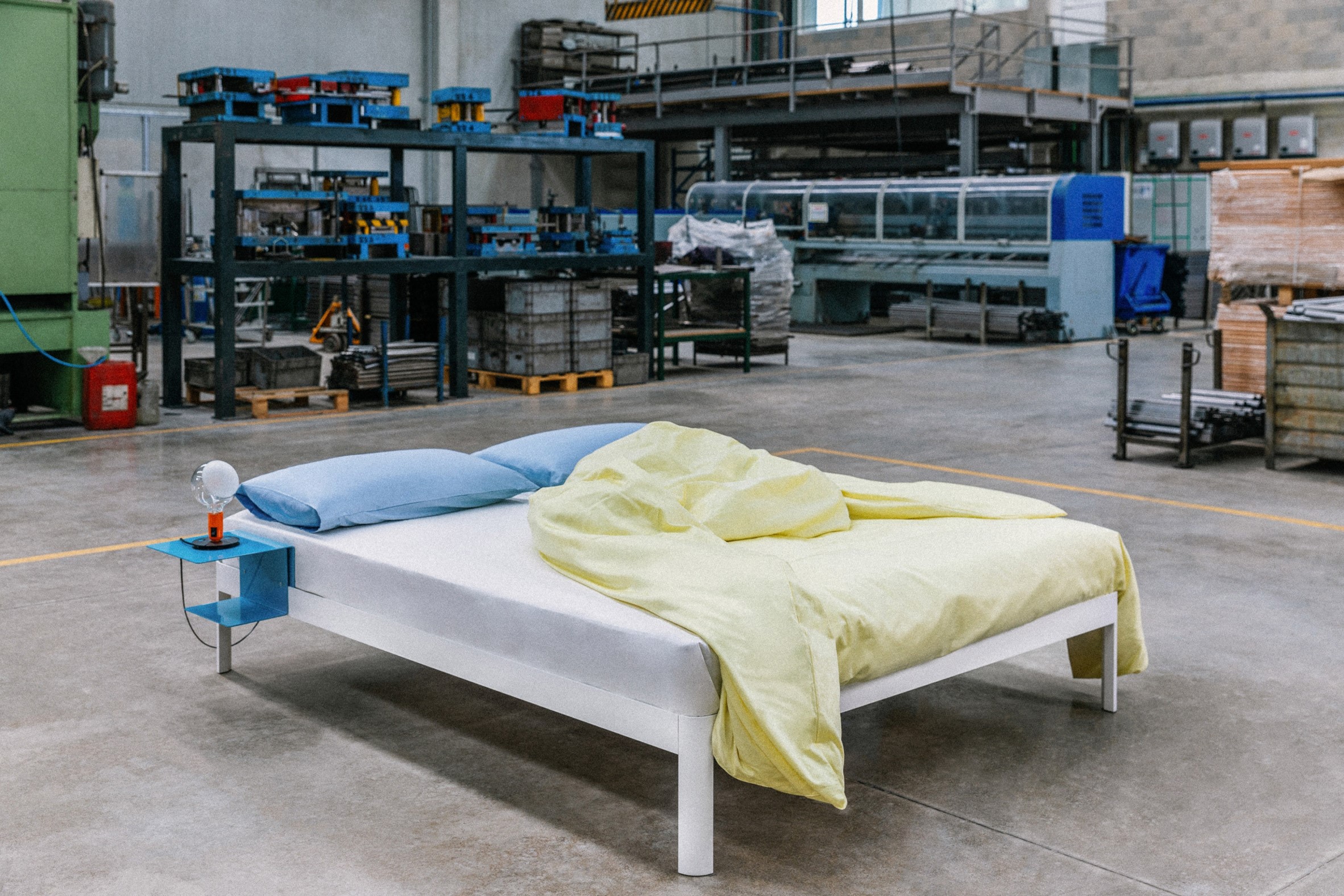London designer, Tim Rundle unveils ReFramed beds made of recycled aluminium components, Alcircle News 