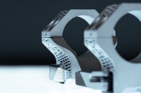 EAW enters a new sphere with the lightweight aluminium 3D print scope mounts