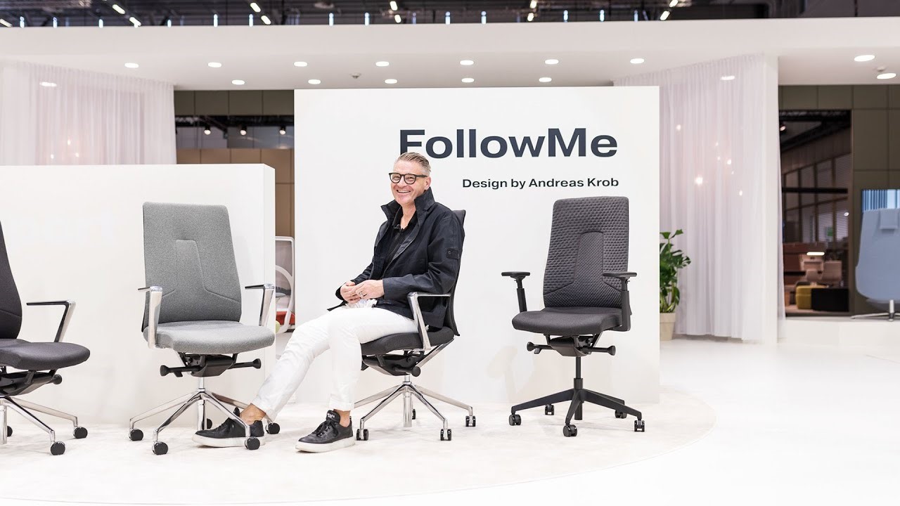 B4K owner Andreas Krob reveals FollowMe a lightweight modern aluminium chair crafted for comfort , Alcircle News 