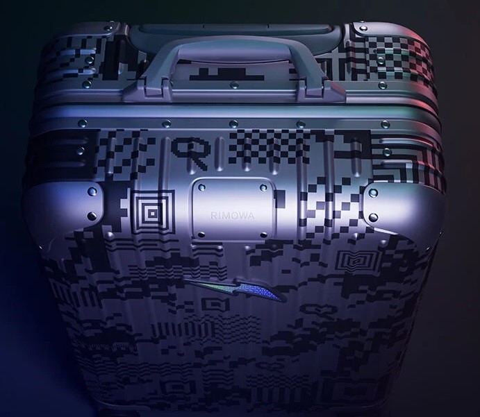 Rimowa and RTFKT unveils limited edition Metaverse Phygital suitcase featuring anodized aluminium