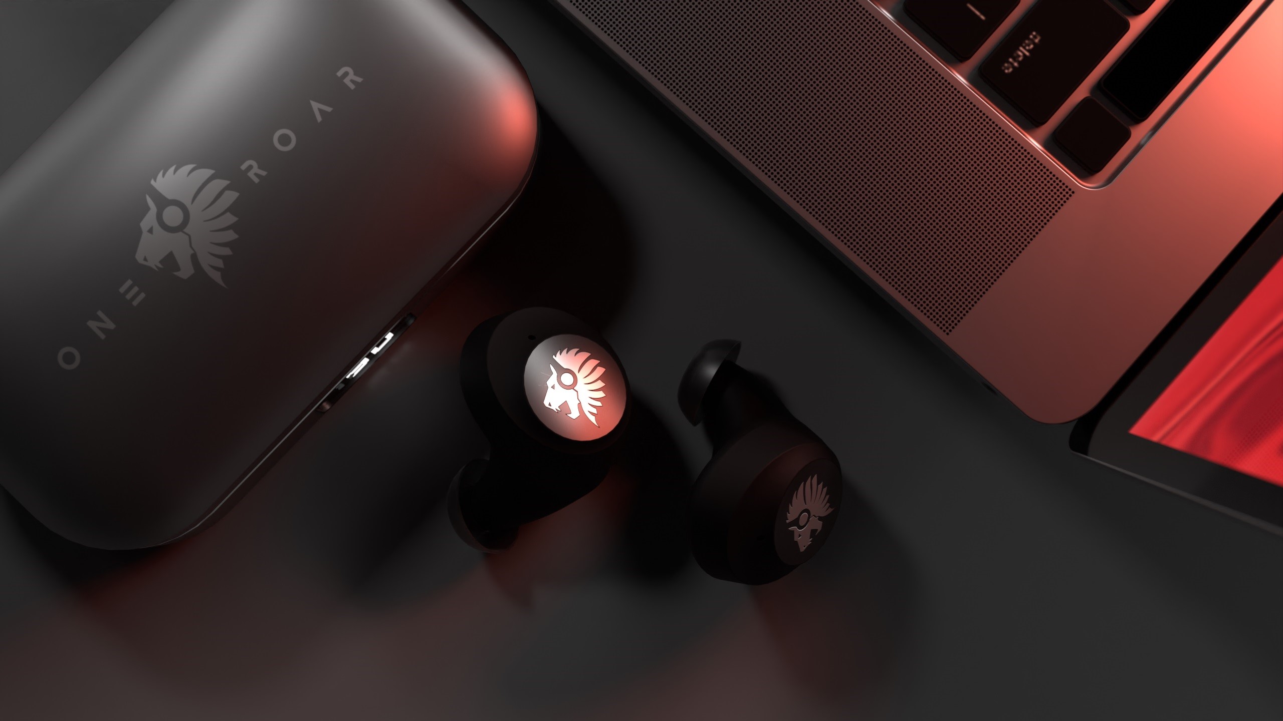 Aluminium alloy 1000mAh charging case for DENX45 wireless earbuds from One Roar