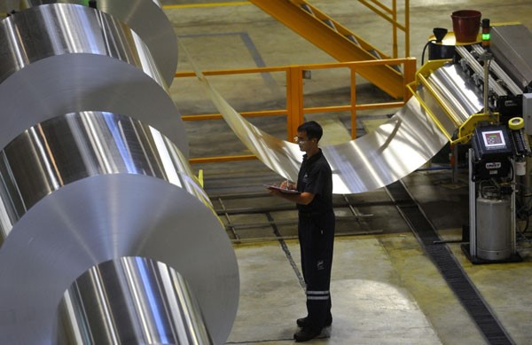 Brazil to impose tariffs on Chinese aluminium sheets imports