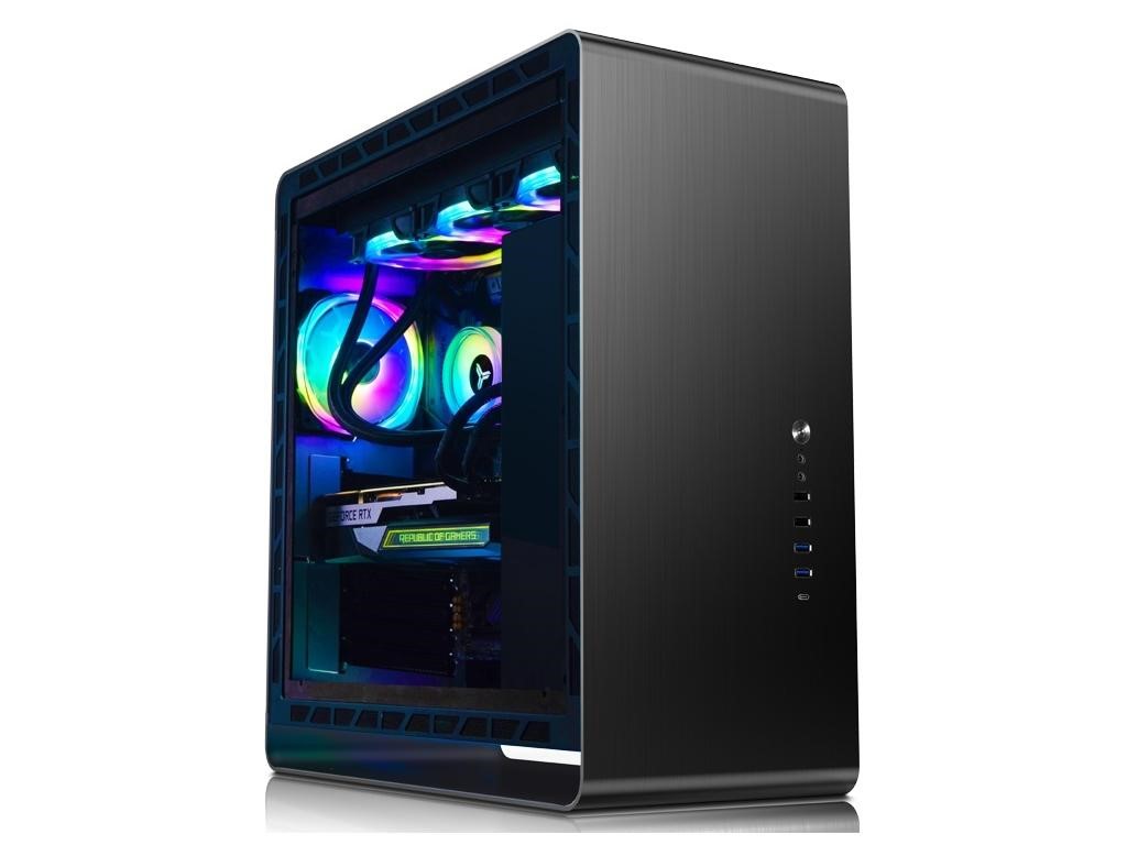 JONSBO uses aluminium-magnesium alloy frame for its UMX6S series medium tower PC case