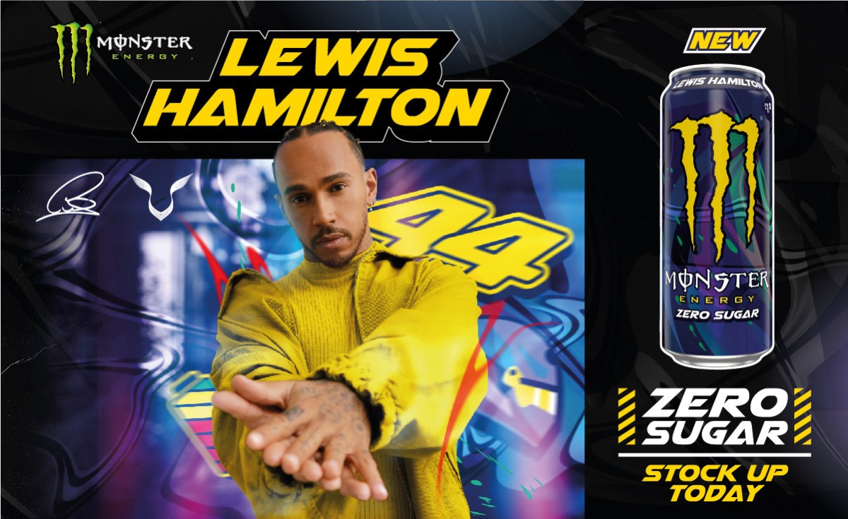 Monster and CANPACK collaboration brings new Lewis Hamilton energy drinks in aluminium cans, Alcircle News