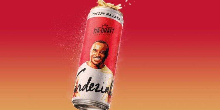 ITA-Draft Tardezinha, the newly launched draft beer in aluminium cans from Itaipava