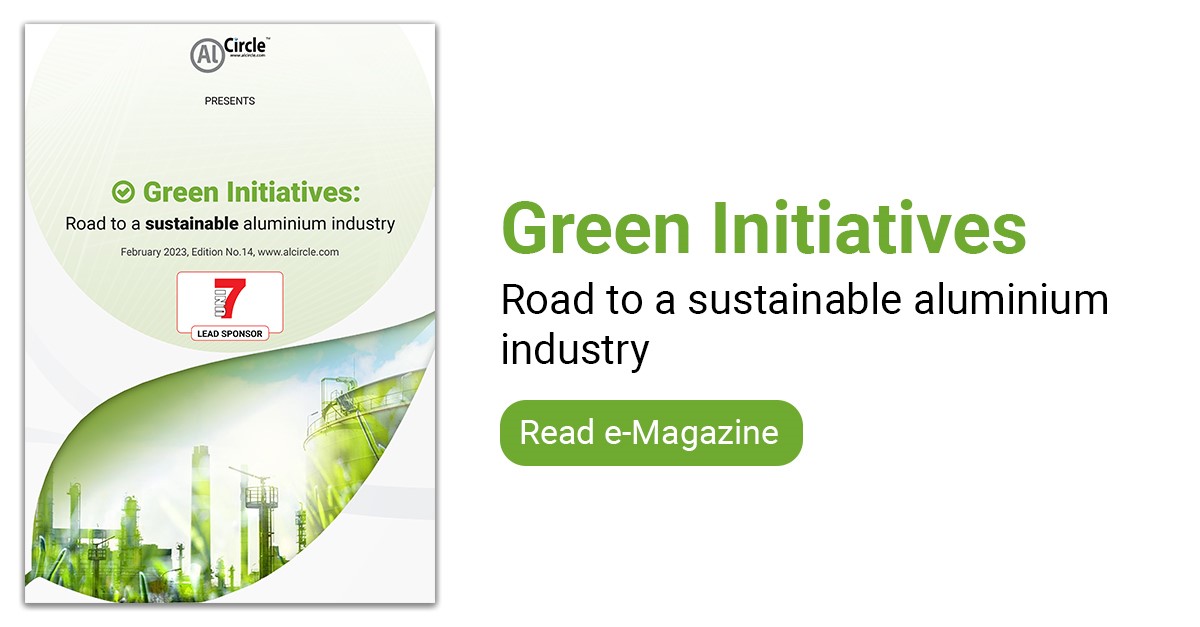 AlCircle launches 14th edition of e-Magazine – “Green Initiatives: Road to a sustainable aluminium industry”