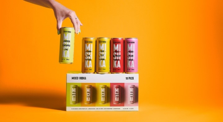 Premixed vodka brand Mishka launches drinks in new 300ml aluminium cans , Alcircle News