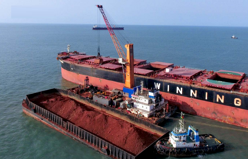 Winning Logistics expands its bauxite handling fleet by adding two more Konecranes barge cranes