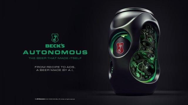 InBev launches AI beer Beck's Autonomous in a hybrid aluminium-glass can
