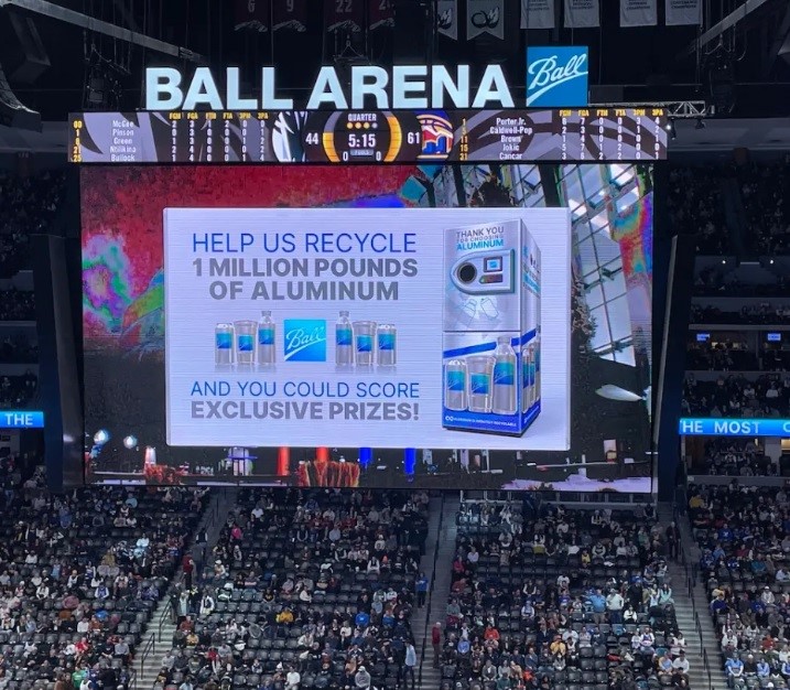 Ball Corporation and KSE increases on-site aluminium recycling initiative to educate Denver community