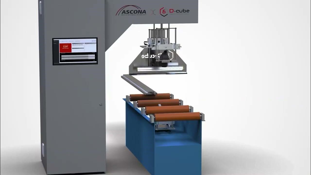 ASCONA and D-CUBE partnership focuses on inline surface inspection of aluminium profiles