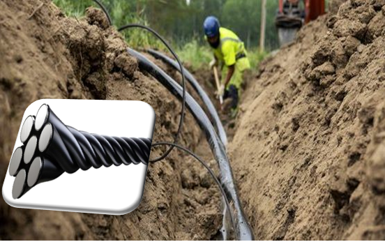 Aluminium ground wire alternative to copper from NKT, AX PRO