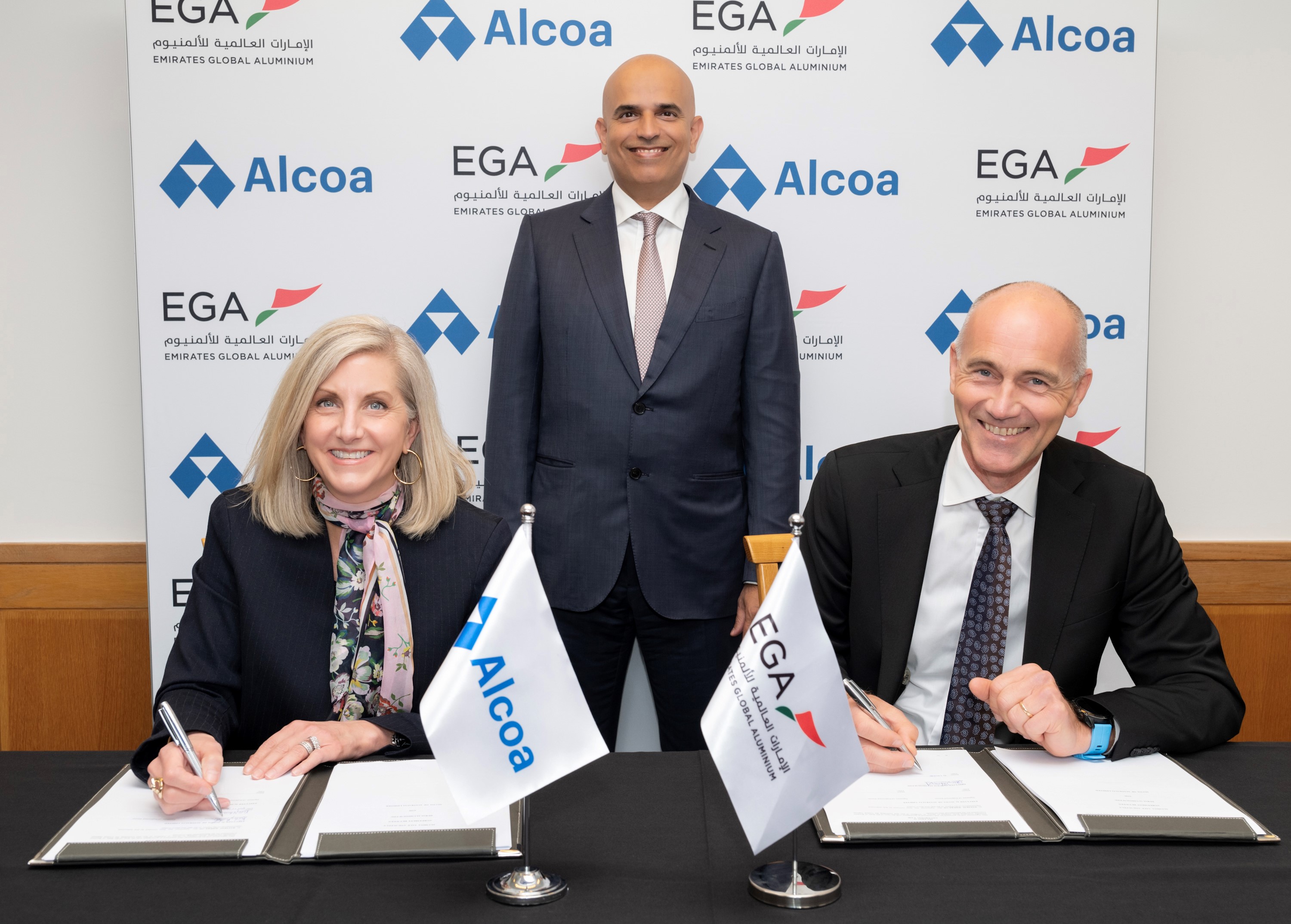 Alcoa inks an 8-year alumina supply agreement with EGA