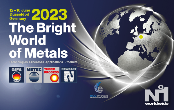 GIFA, METEC, THERMPROCESS, and NEWCAST 2023 begin in Düsseldorf